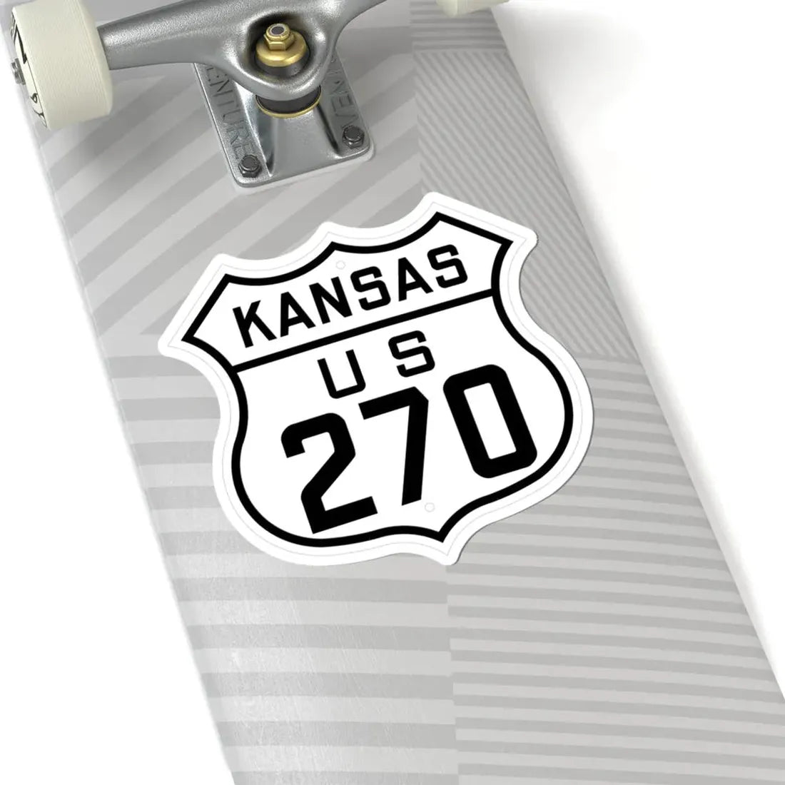 US 270 Kansas 1926 (Kansas) (Road Sign) STICKER Vinyl Kiss-Cut Decal - The Sticker Space