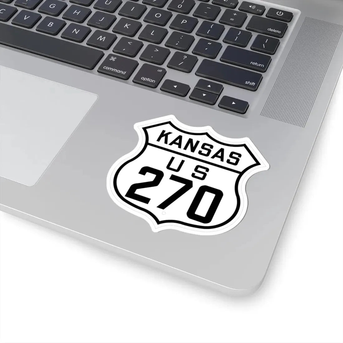 US 270 Kansas 1926 (Kansas) (Road Sign) STICKER Vinyl Kiss-Cut Decal - The Sticker Space