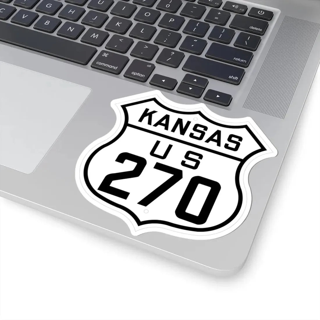 US 270 Kansas 1926 (Kansas) (Road Sign) STICKER Vinyl Kiss-Cut Decal - The Sticker Space