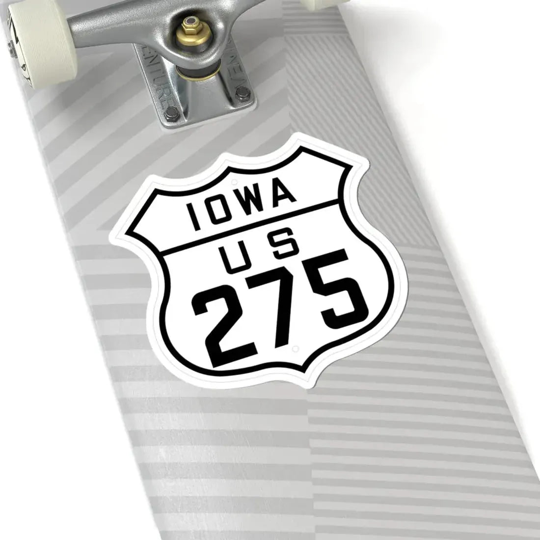 US 275 Iowa 1926 (Iowa) (Road Sign) STICKER Vinyl Kiss-Cut Decal - The Sticker Space
