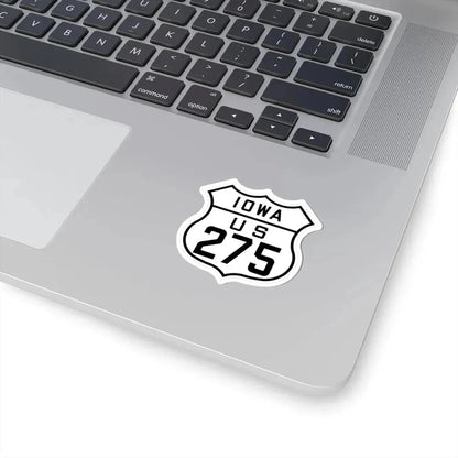 US 275 Iowa 1926 (Iowa) (Road Sign) STICKER Vinyl Kiss-Cut Decal - The Sticker Space