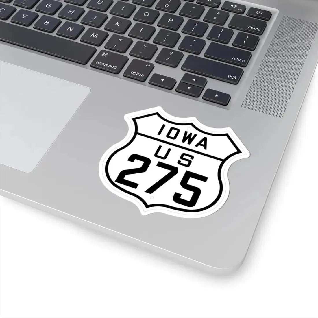 US 275 Iowa 1926 (Iowa) (Road Sign) STICKER Vinyl Kiss-Cut Decal - The Sticker Space