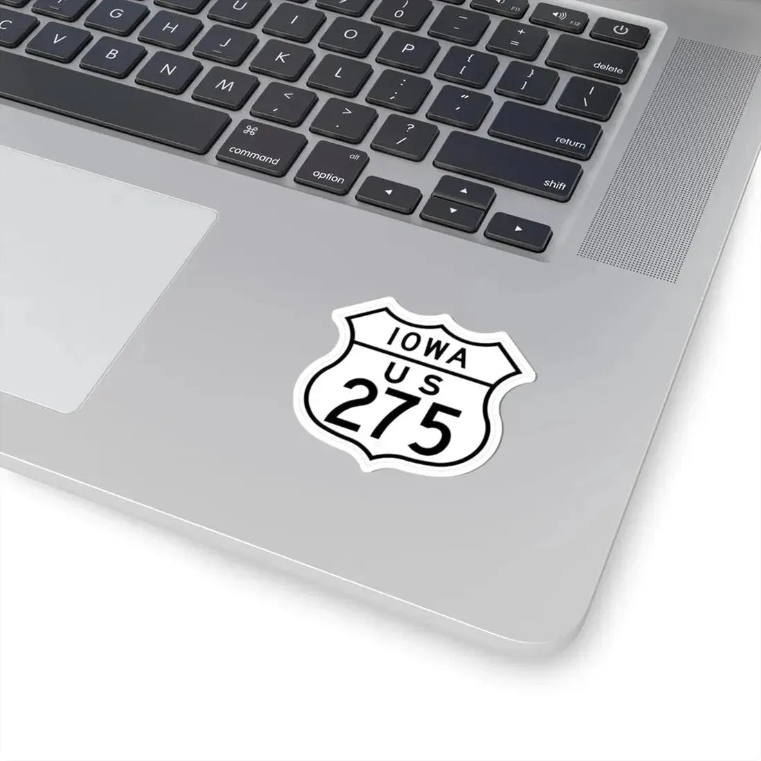US 275 Iowa 1948 (Iowa) (Road Sign) STICKER Vinyl Kiss-Cut Decal - The Sticker Space