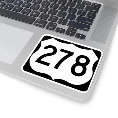 US 278 AR (Arkansas) (Road Sign) STICKER Vinyl Kiss-Cut Decal - The Sticker Space