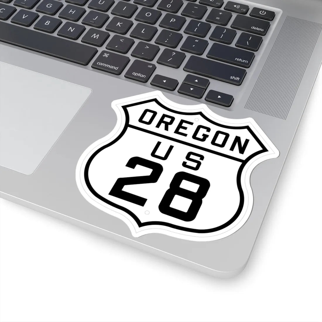 US 28 Oregon 1926 (Oregon) (Road Sign) STICKER Vinyl Kiss-Cut Decal - The Sticker Space