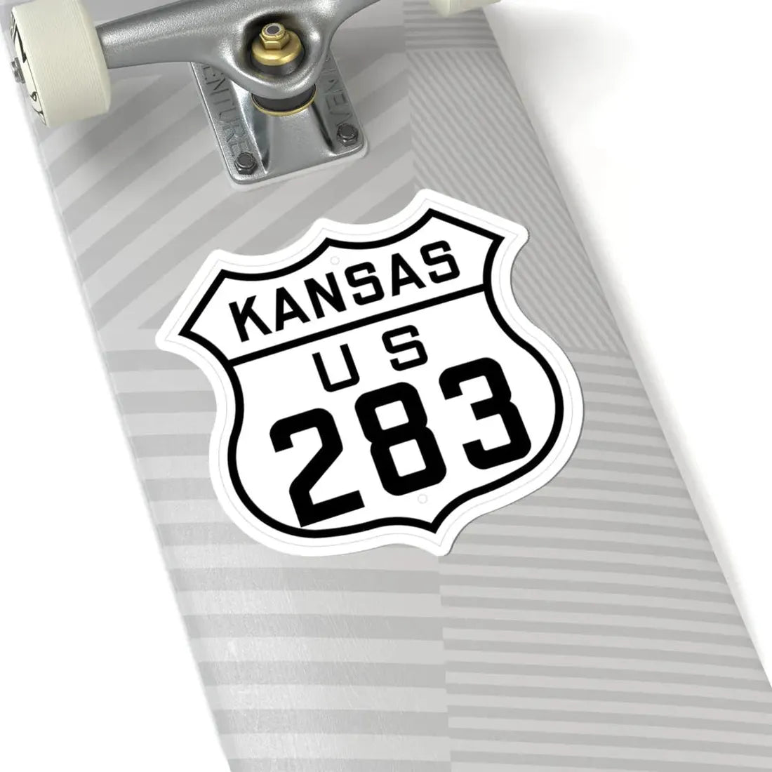 US 283 Kansas 1926 (Kansas) (Road Sign) STICKER Vinyl Kiss-Cut Decal - The Sticker Space