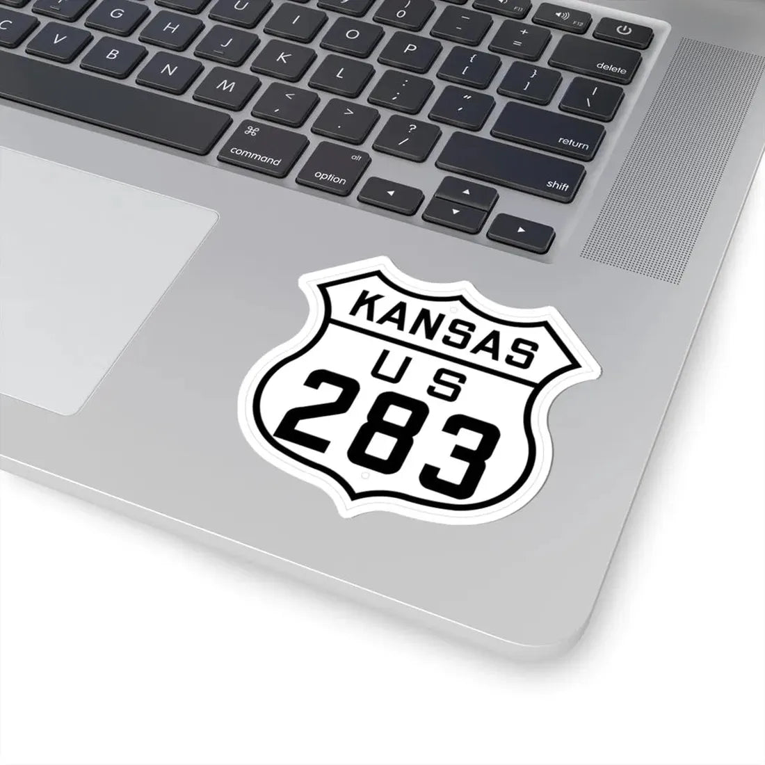 US 283 Kansas 1926 (Kansas) (Road Sign) STICKER Vinyl Kiss-Cut Decal - The Sticker Space
