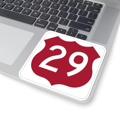 US 29 FL (Florida) (Road Sign) STICKER Vinyl Kiss-Cut Decal - The Sticker Space