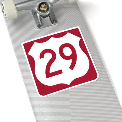 US 29 FL reversed (Florida) (Road Sign) STICKER Vinyl Kiss-Cut Decal - The Sticker Space