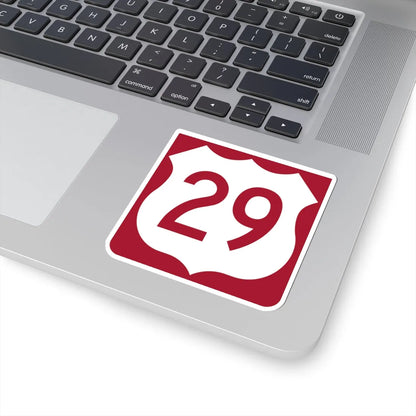 US 29 FL reversed (Florida) (Road Sign) STICKER Vinyl Kiss-Cut Decal - The Sticker Space