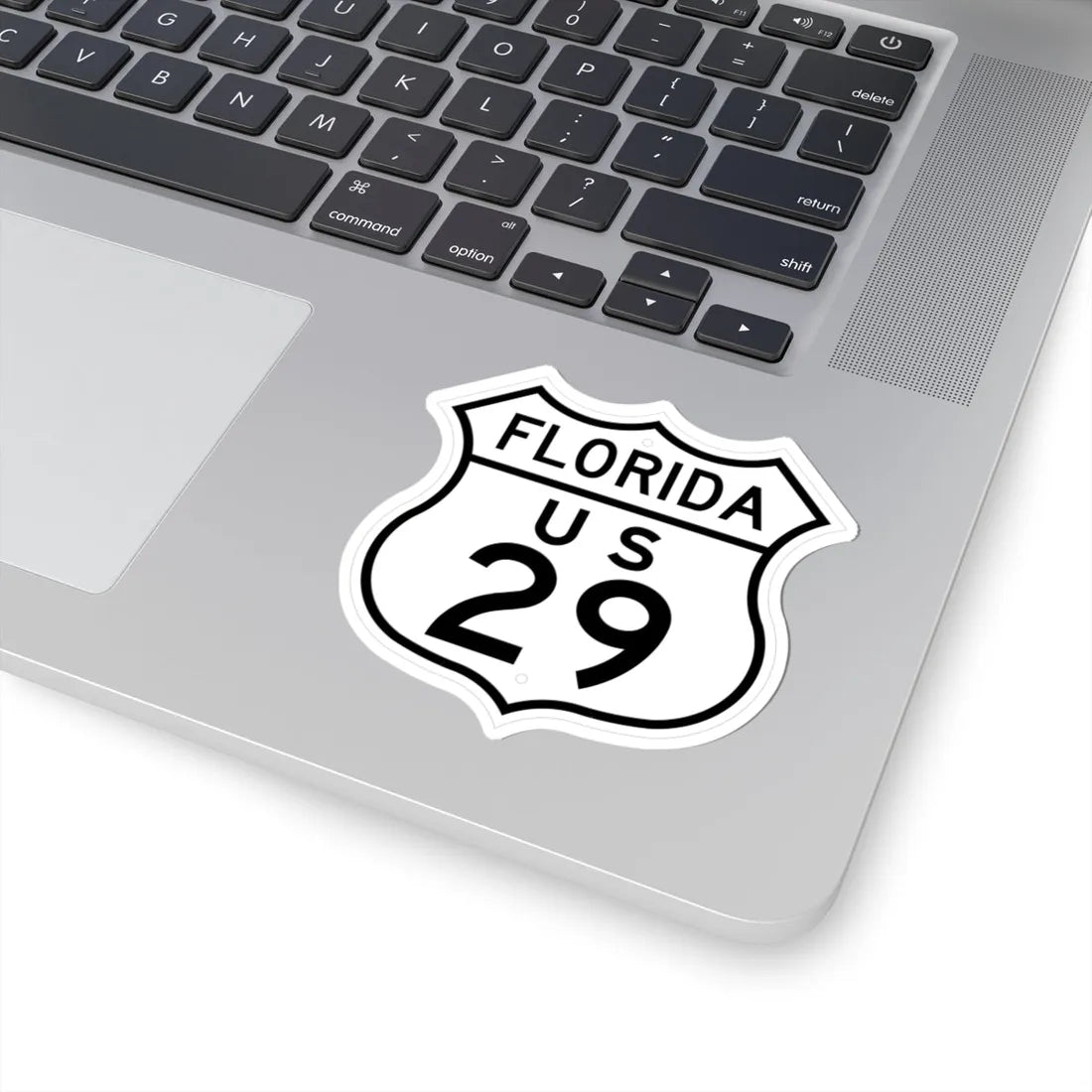 US 29 Florida 1948 (Florida) (Road Sign) STICKER Vinyl Kiss-Cut Decal - The Sticker Space