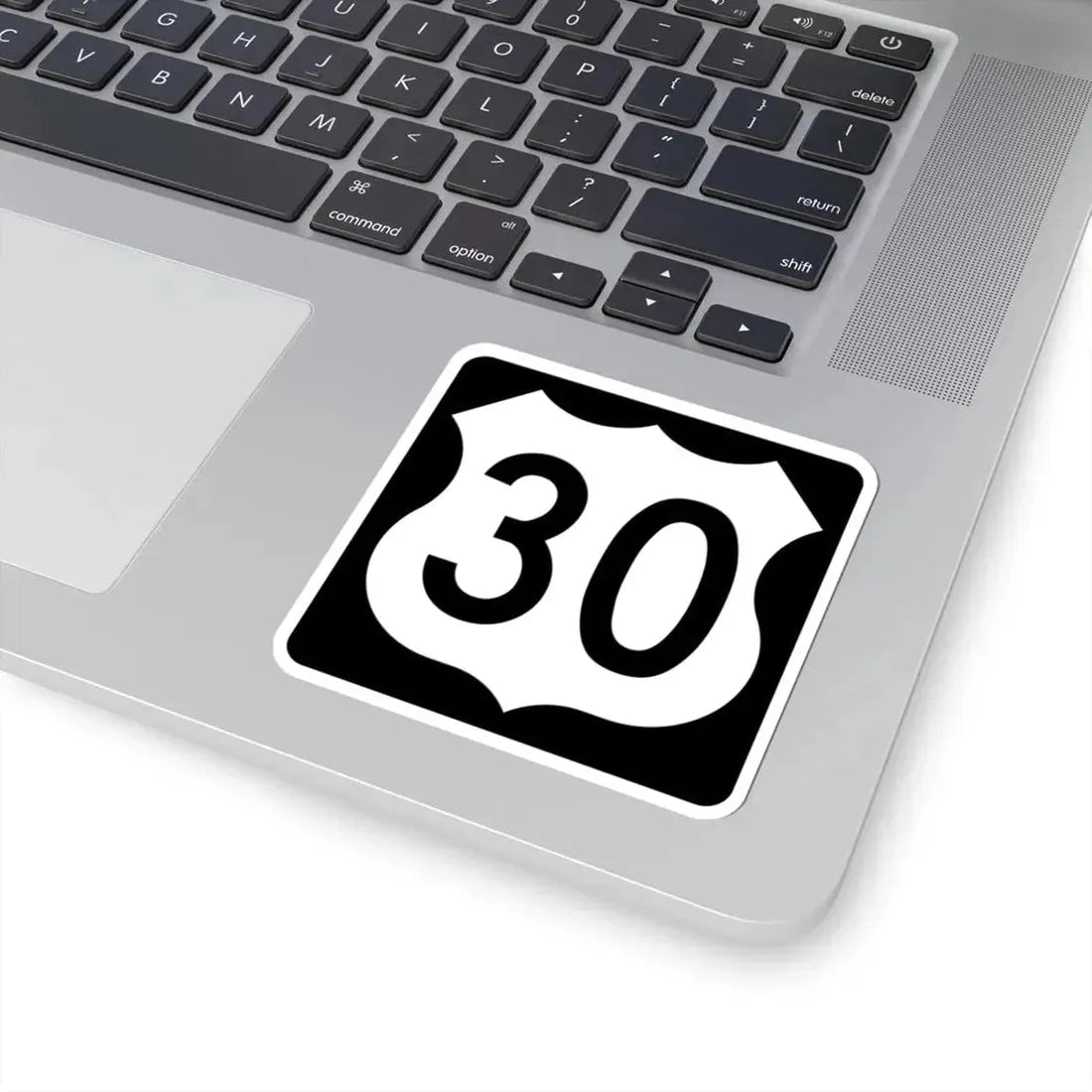 US 30 IA (Iowa) (Road Sign) STICKER Vinyl Kiss-Cut Decal - The Sticker Space