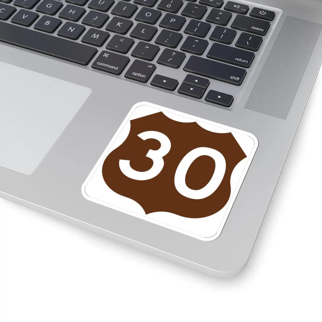 US 30 ID-Scenic (Idaho) (Road Sign) STICKER Vinyl Kiss-Cut Decal - The Sticker Space