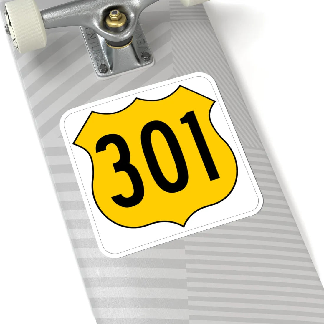 US 301 FL (Florida) (Road Sign) STICKER Vinyl Kiss-Cut Decal - The Sticker Space