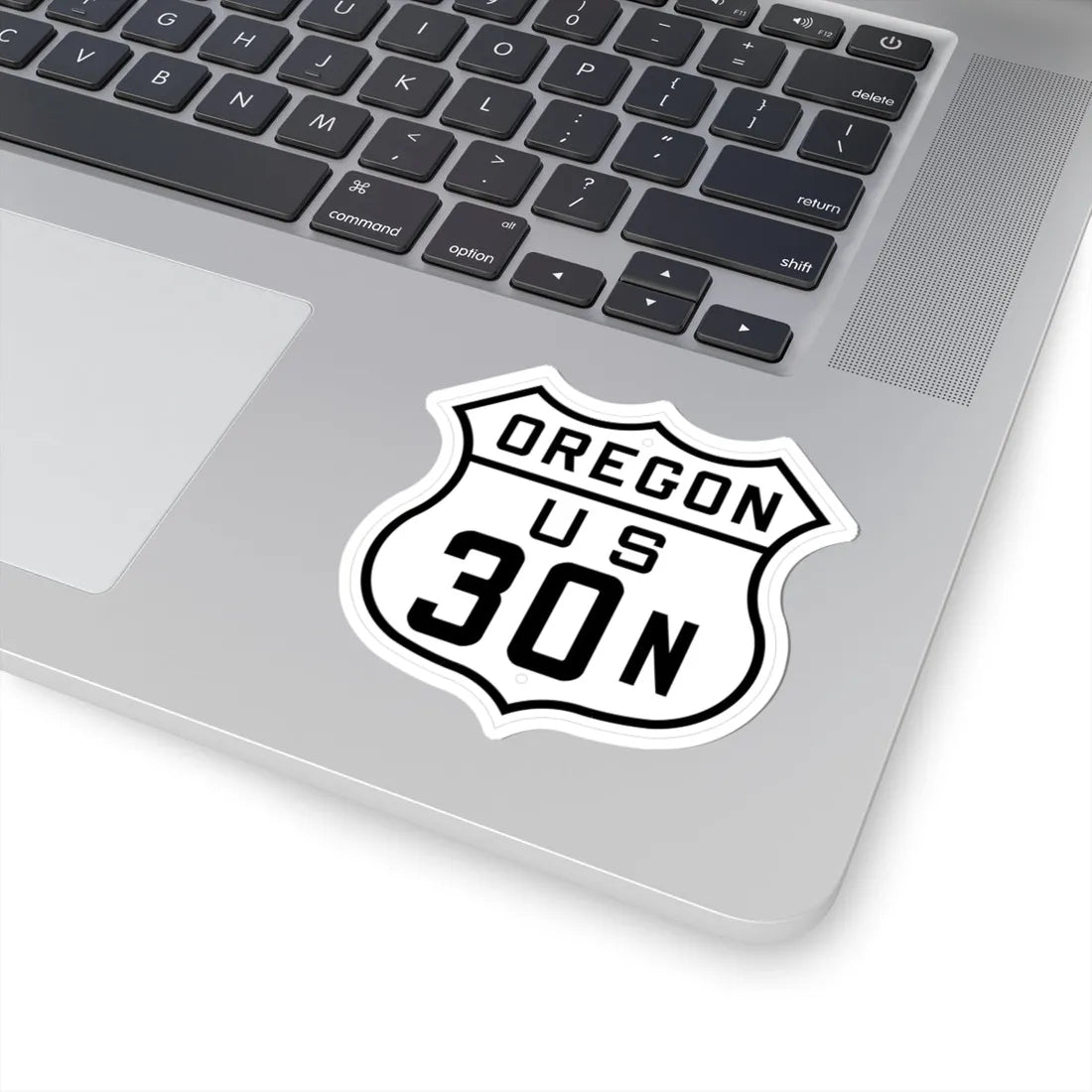 US 30N Oregon 1926 (Oregon) (Road Sign) STICKER Vinyl Kiss-Cut Decal - The Sticker Space