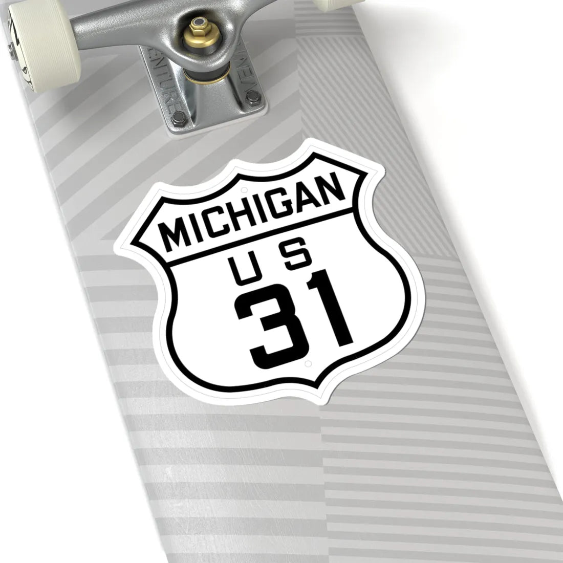 US 31 Michigan 1926 (Michigan) (Road Sign) STICKER Vinyl Kiss-Cut Decal - The Sticker Space