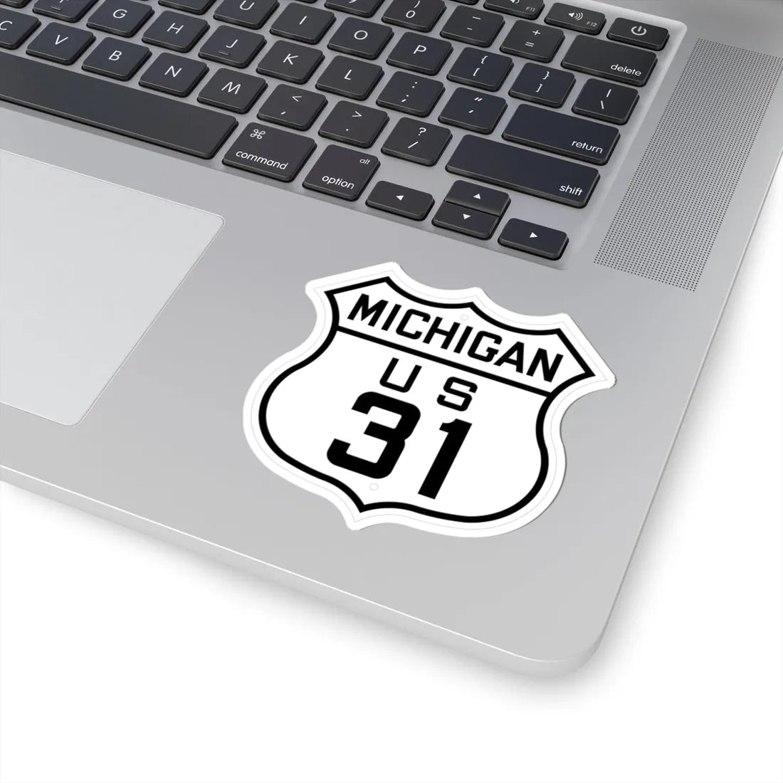 US 31 Michigan 1926 (Michigan) (Road Sign) STICKER Vinyl Kiss-Cut Decal - The Sticker Space