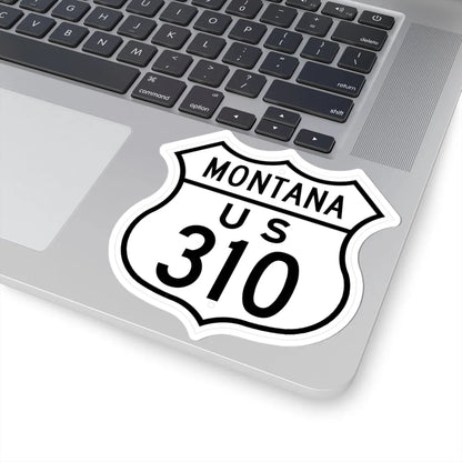 US 310 Montana 1948 (Montana) (Road Sign) STICKER Vinyl Kiss-Cut Decal - The Sticker Space