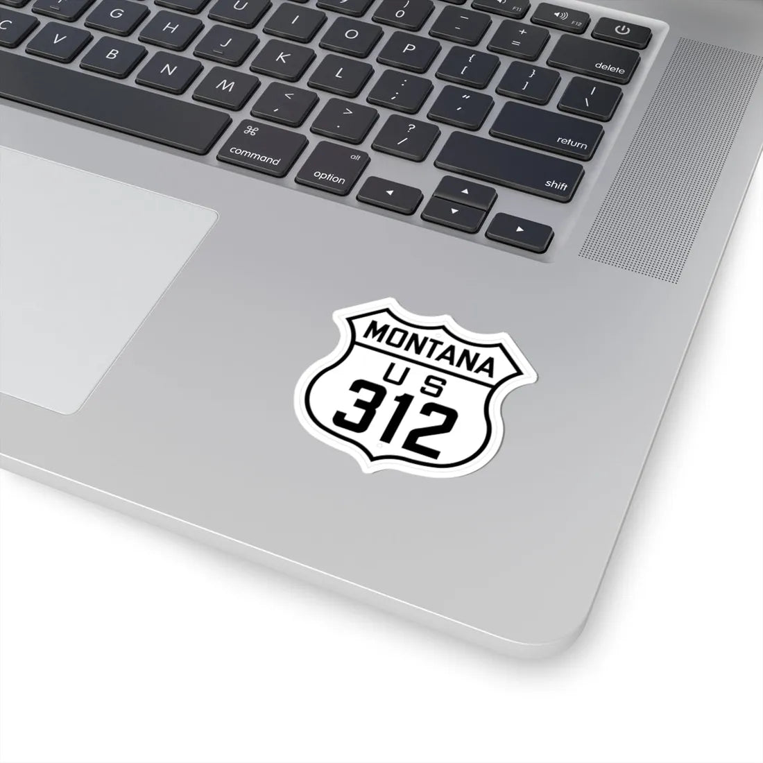 US 312 Montana 1926 (Montana) (Road Sign) STICKER Vinyl Kiss-Cut Decal - The Sticker Space