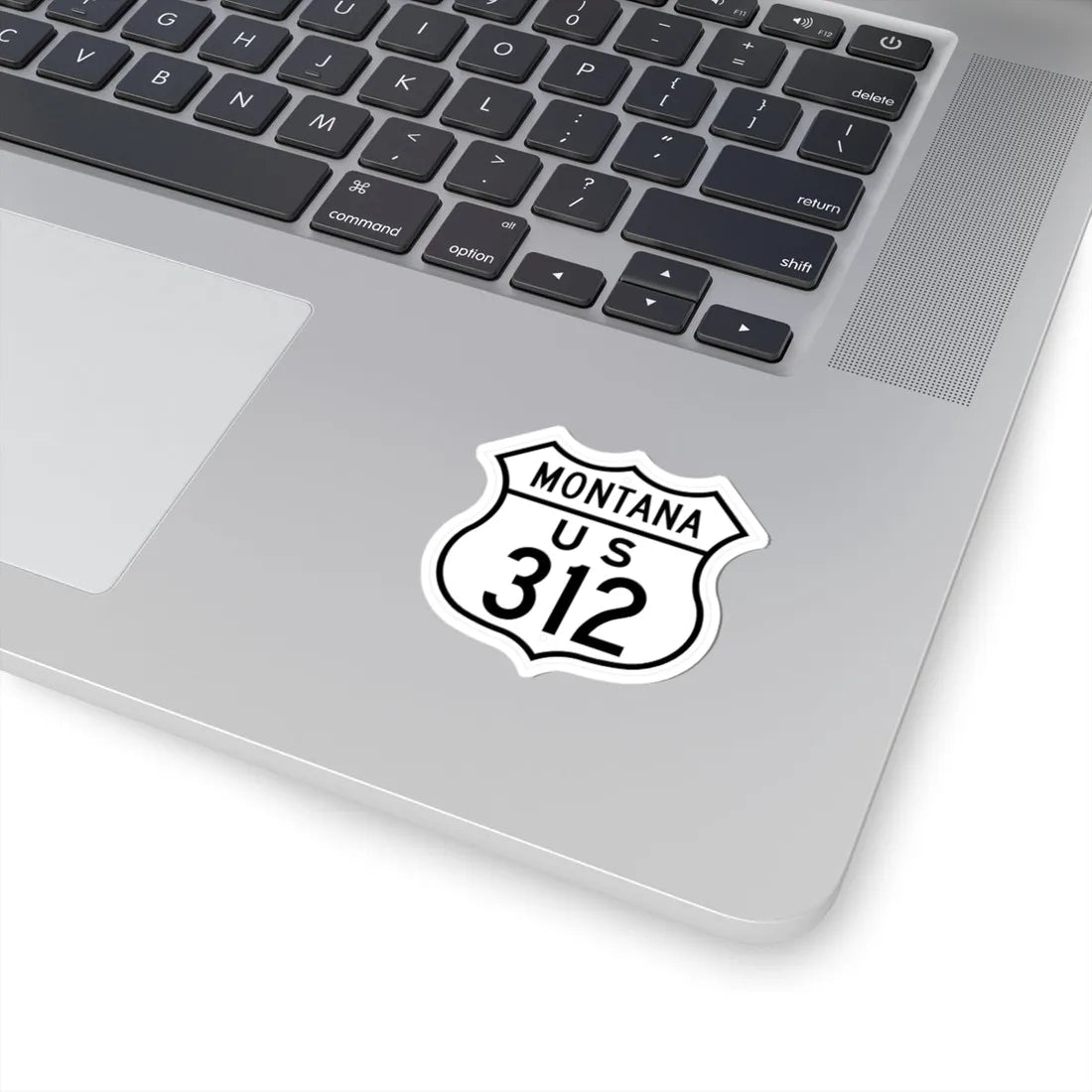 US 312 Montana 1948 (Montana) (Road Sign) STICKER Vinyl Kiss-Cut Decal - The Sticker Space