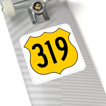 US 319 FL (Florida) (Road Sign) STICKER Vinyl Kiss-Cut Decal - The Sticker Space