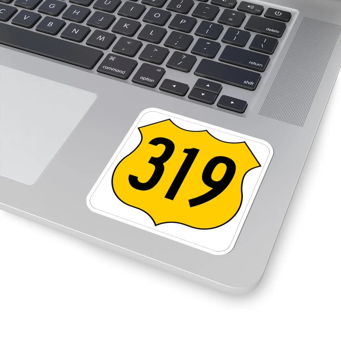 US 319 FL (Florida) (Road Sign) STICKER Vinyl Kiss-Cut Decal - The Sticker Space