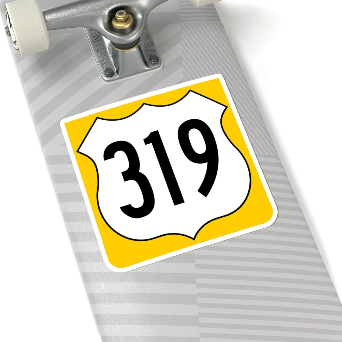 US 319 FL reversed (Florida) (Road Sign) STICKER Vinyl Kiss-Cut Decal - The Sticker Space