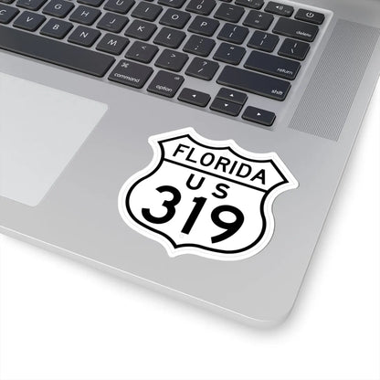 US 319 Florida 1948 (Florida) (Road Sign) STICKER Vinyl Kiss-Cut Decal - The Sticker Space