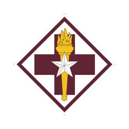 US 32nd Medical Brigade SSI (U.S. Army) STICKER Vinyl Kiss-Cut Decal 2 Inch White - The Sticker Space