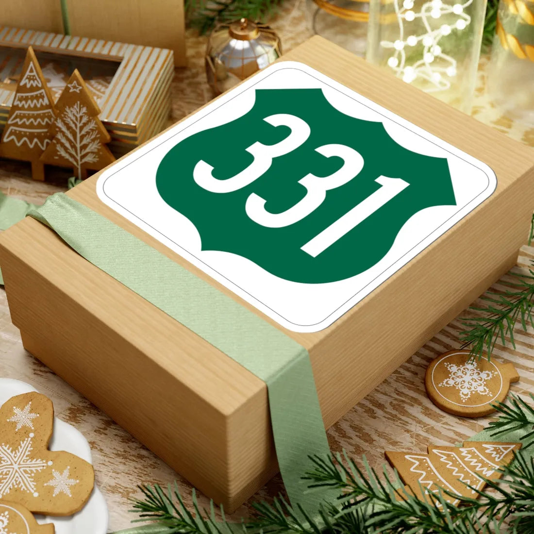 US 331 FL (Florida) (Road Sign) STICKER Vinyl Kiss-Cut Decal - The Sticker Space