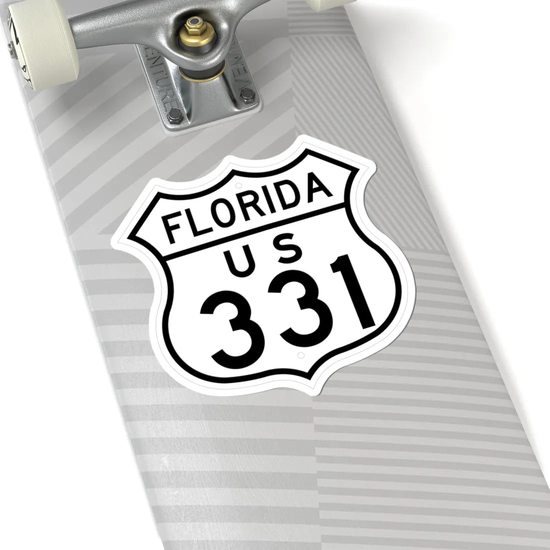 US 331 Florida 1948 (Florida) (Road Sign) STICKER Vinyl Kiss-Cut Decal - The Sticker Space