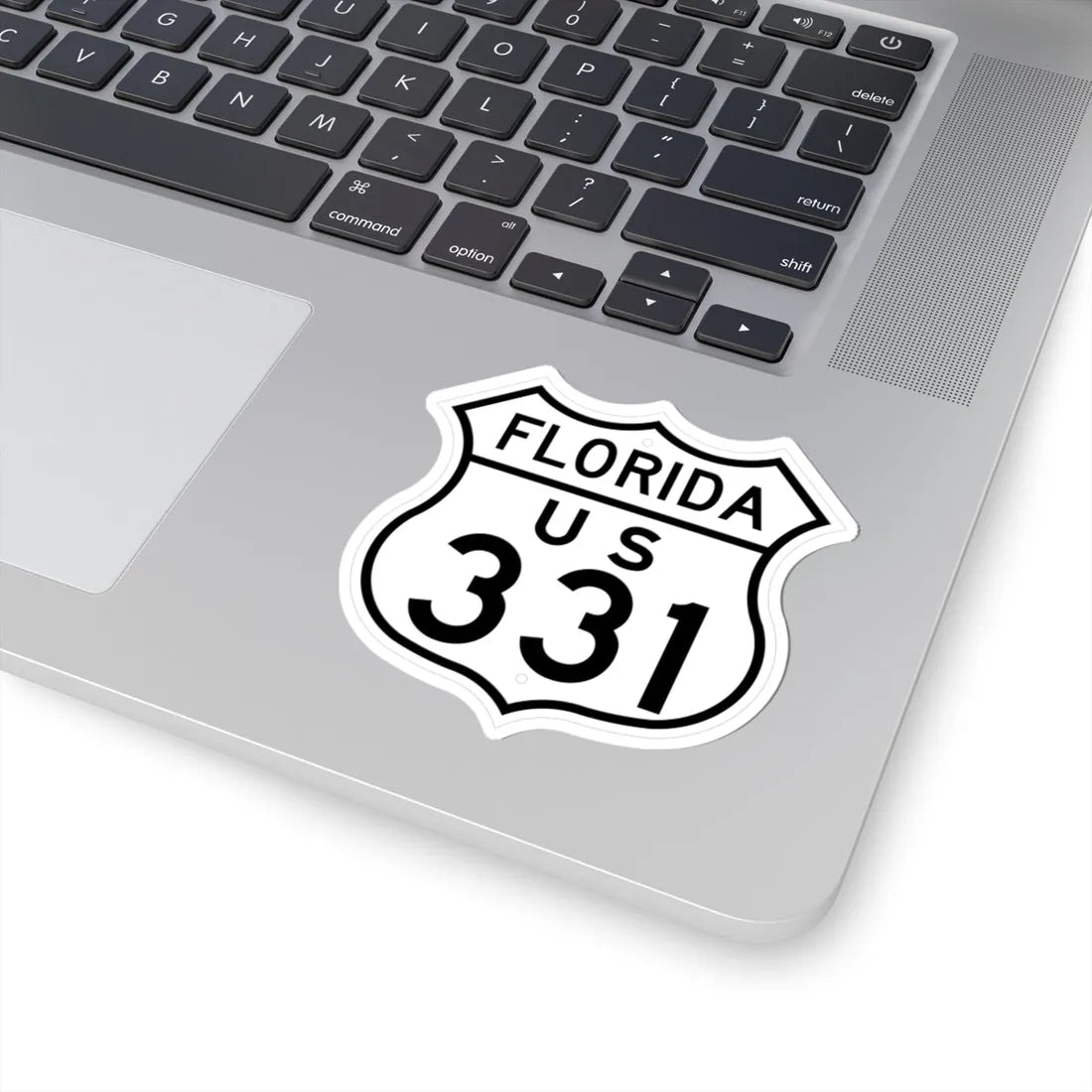 US 331 Florida 1948 (Florida) (Road Sign) STICKER Vinyl Kiss-Cut Decal - The Sticker Space