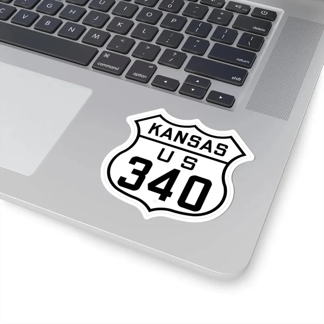 US 340 Kansas 1926 (Kansas) (Road Sign) STICKER Vinyl Kiss-Cut Decal - The Sticker Space