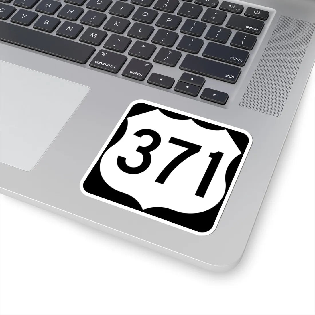 US 371 MN (Minnesota) (Road Sign) STICKER Vinyl Kiss-Cut Decal - The Sticker Space