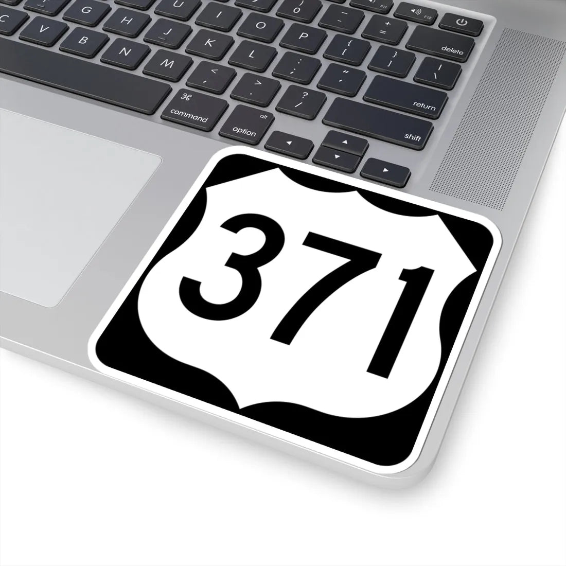 US 371 MN (Minnesota) (Road Sign) STICKER Vinyl Kiss-Cut Decal - The Sticker Space