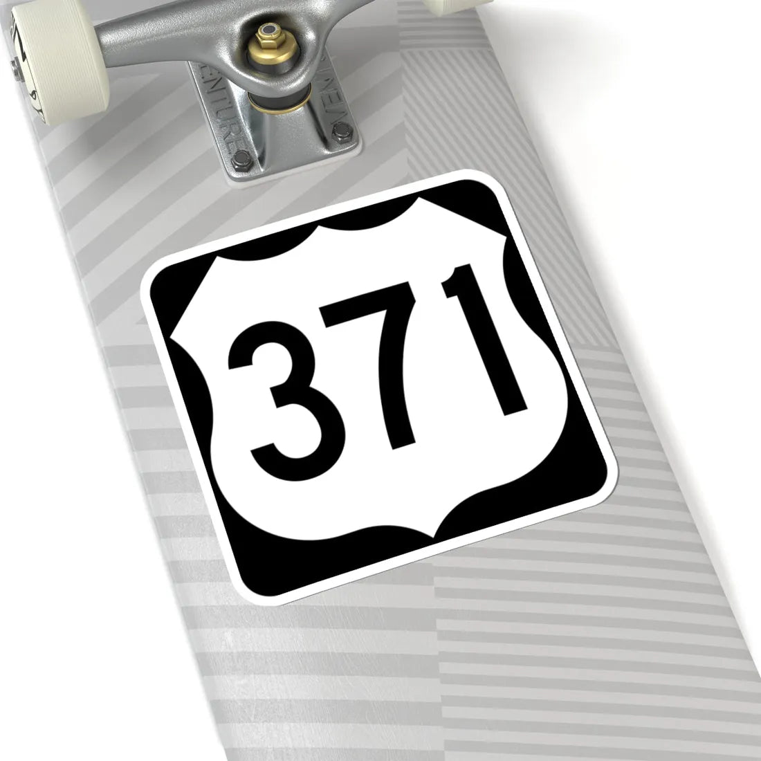 US 371 MN (Minnesota) (Road Sign) STICKER Vinyl Kiss-Cut Decal - The Sticker Space