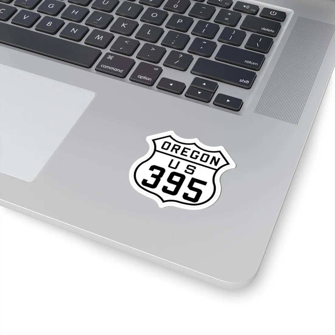 US 395 Oregon 1926 (Oregon) (Road Sign) STICKER Vinyl Kiss-Cut Decal - The Sticker Space