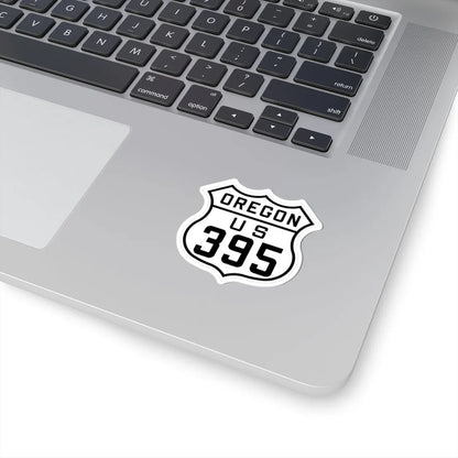 US 395 Oregon 1926 (Oregon) (Road Sign) STICKER Vinyl Kiss-Cut Decal - The Sticker Space