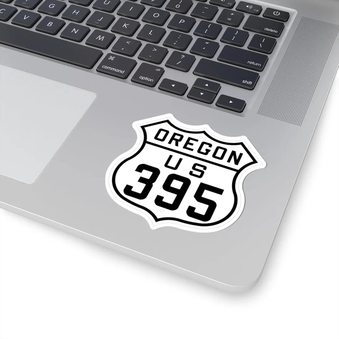 US 395 Oregon 1926 (Oregon) (Road Sign) STICKER Vinyl Kiss-Cut Decal - The Sticker Space