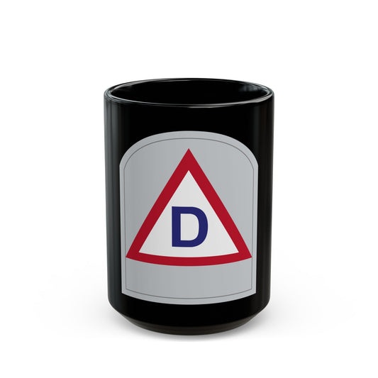 US 39th Infantry Division (U.S. Army) Black Coffee Mug-15oz-The Sticker Space