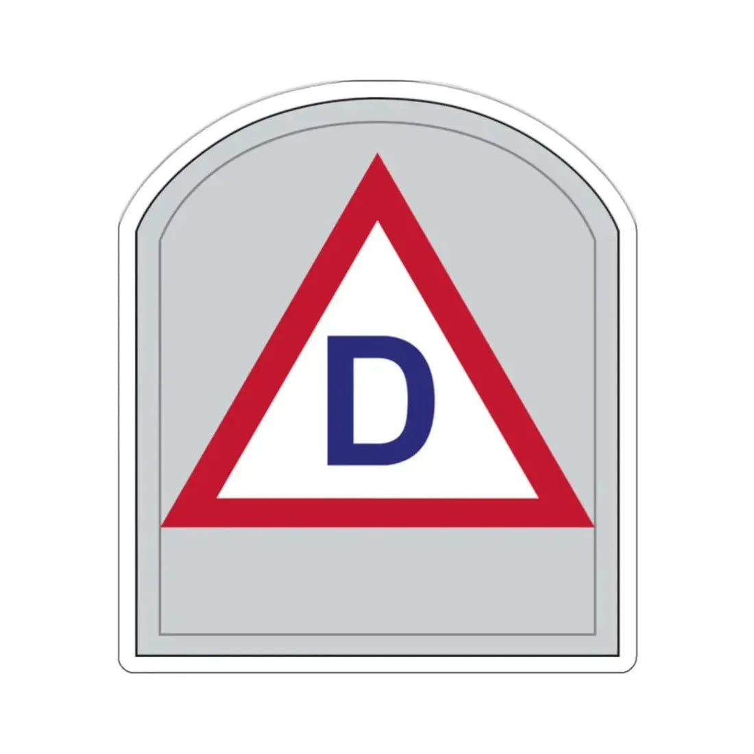 US 39th Infantry Division (U.S. Army) STICKER Vinyl Kiss-Cut Decal 2 Inch White - The Sticker Space