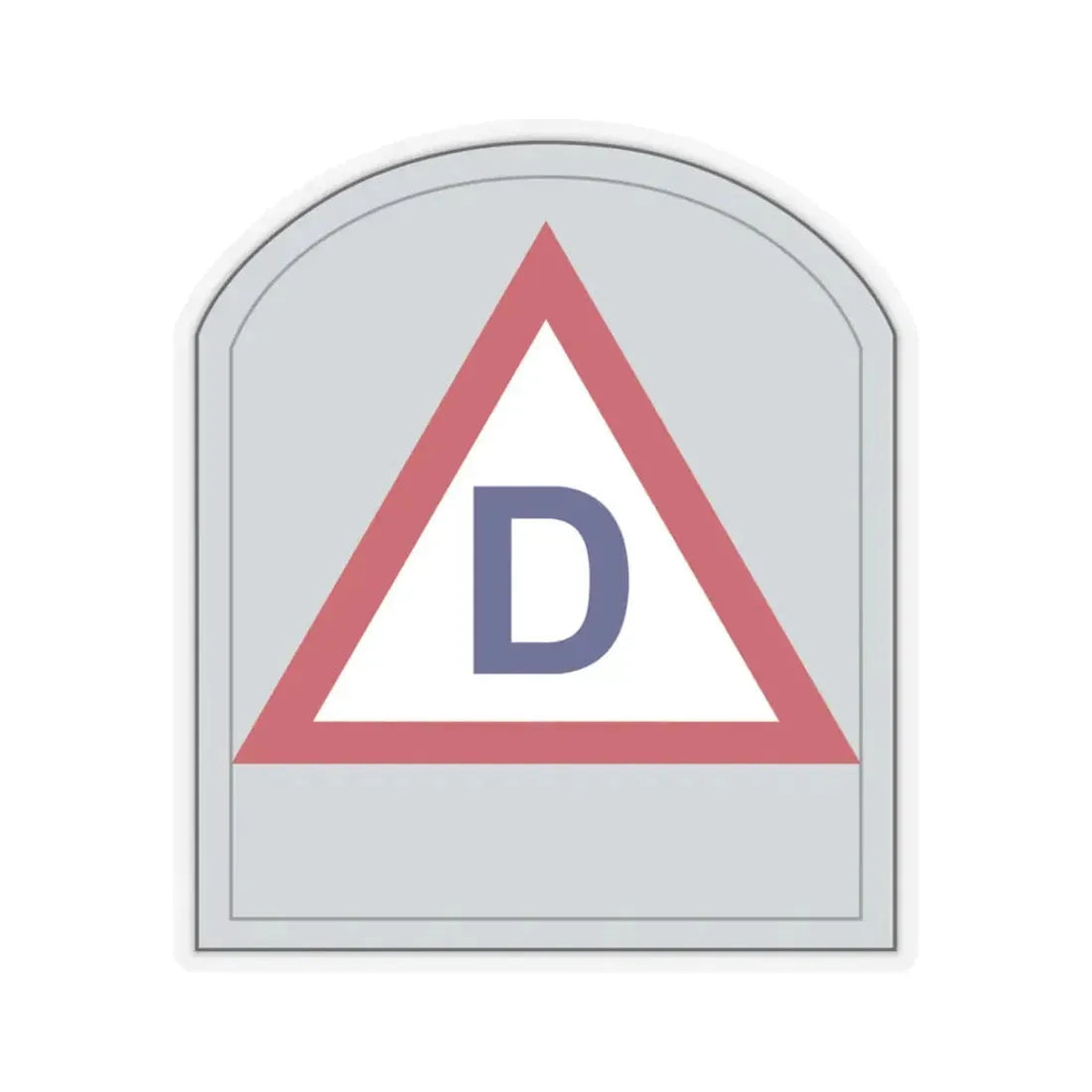 US 39th Infantry Division (U.S. Army) STICKER Vinyl Kiss-Cut Decal 3 Inch Transparent - The Sticker Space