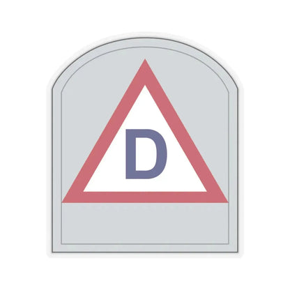 US 39th Infantry Division (U.S. Army) STICKER Vinyl Kiss-Cut Decal 3 Inch Transparent - The Sticker Space