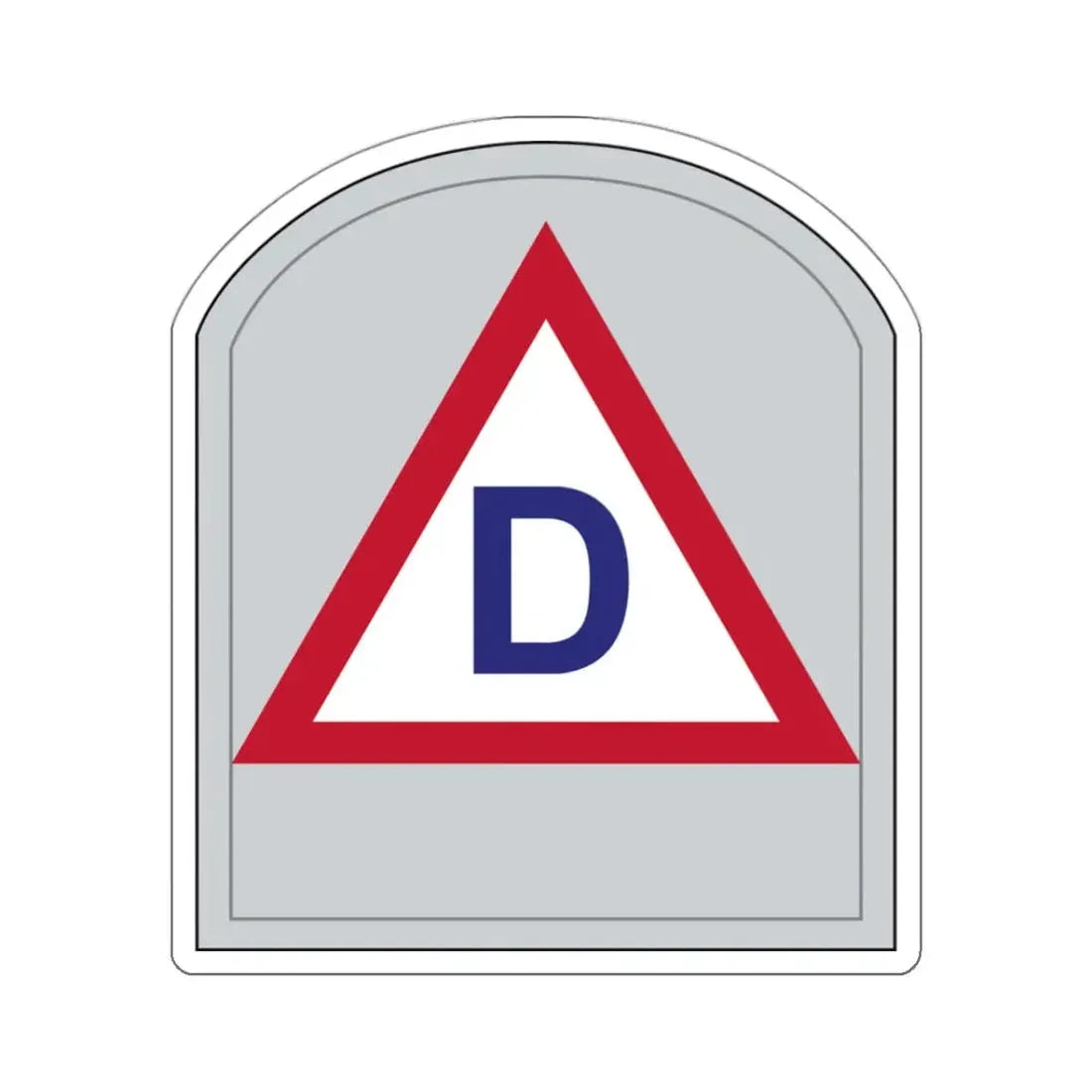 US 39th Infantry Division (U.S. Army) STICKER Vinyl Kiss-Cut Decal 3 Inch White - The Sticker Space