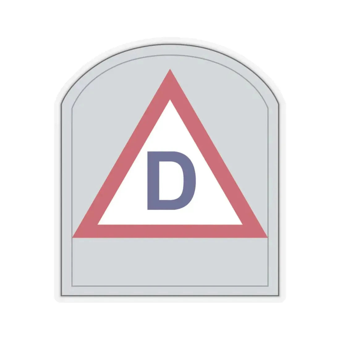 US 39th Infantry Division (U.S. Army) STICKER Vinyl Kiss-Cut Decal 4 Inch Transparent - The Sticker Space