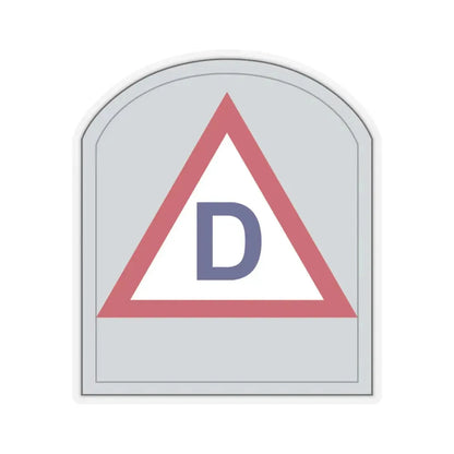 US 39th Infantry Division (U.S. Army) STICKER Vinyl Kiss-Cut Decal 4 Inch Transparent - The Sticker Space