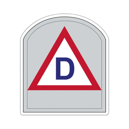 US 39th Infantry Division (U.S. Army) STICKER Vinyl Kiss-Cut Decal 4 Inch White - The Sticker Space