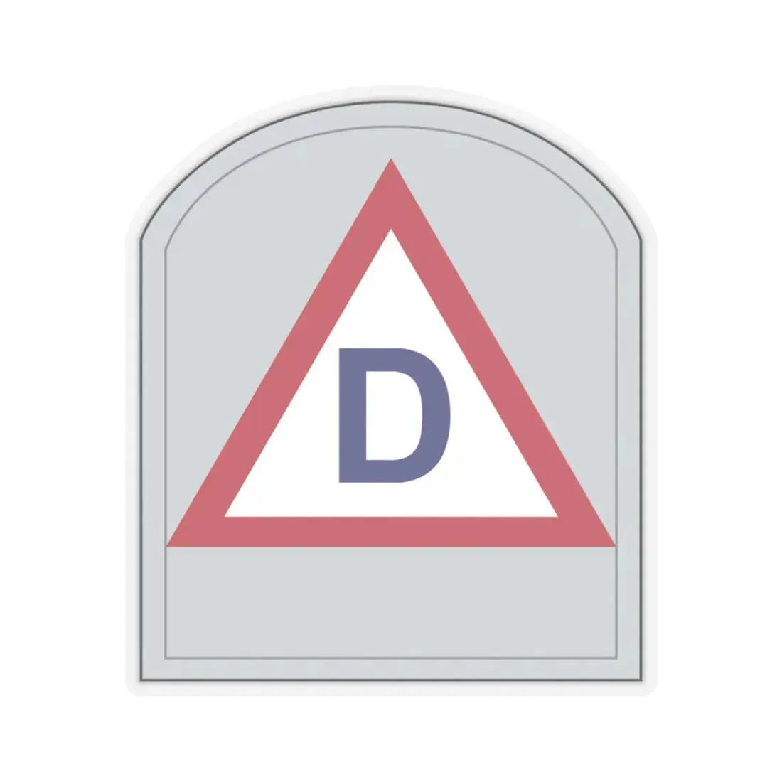 US 39th Infantry Division (U.S. Army) STICKER Vinyl Kiss-Cut Decal 6 Inch Transparent - The Sticker Space