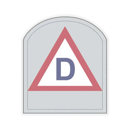 US 39th Infantry Division (U.S. Army) STICKER Vinyl Kiss-Cut Decal 6 Inch Transparent - The Sticker Space