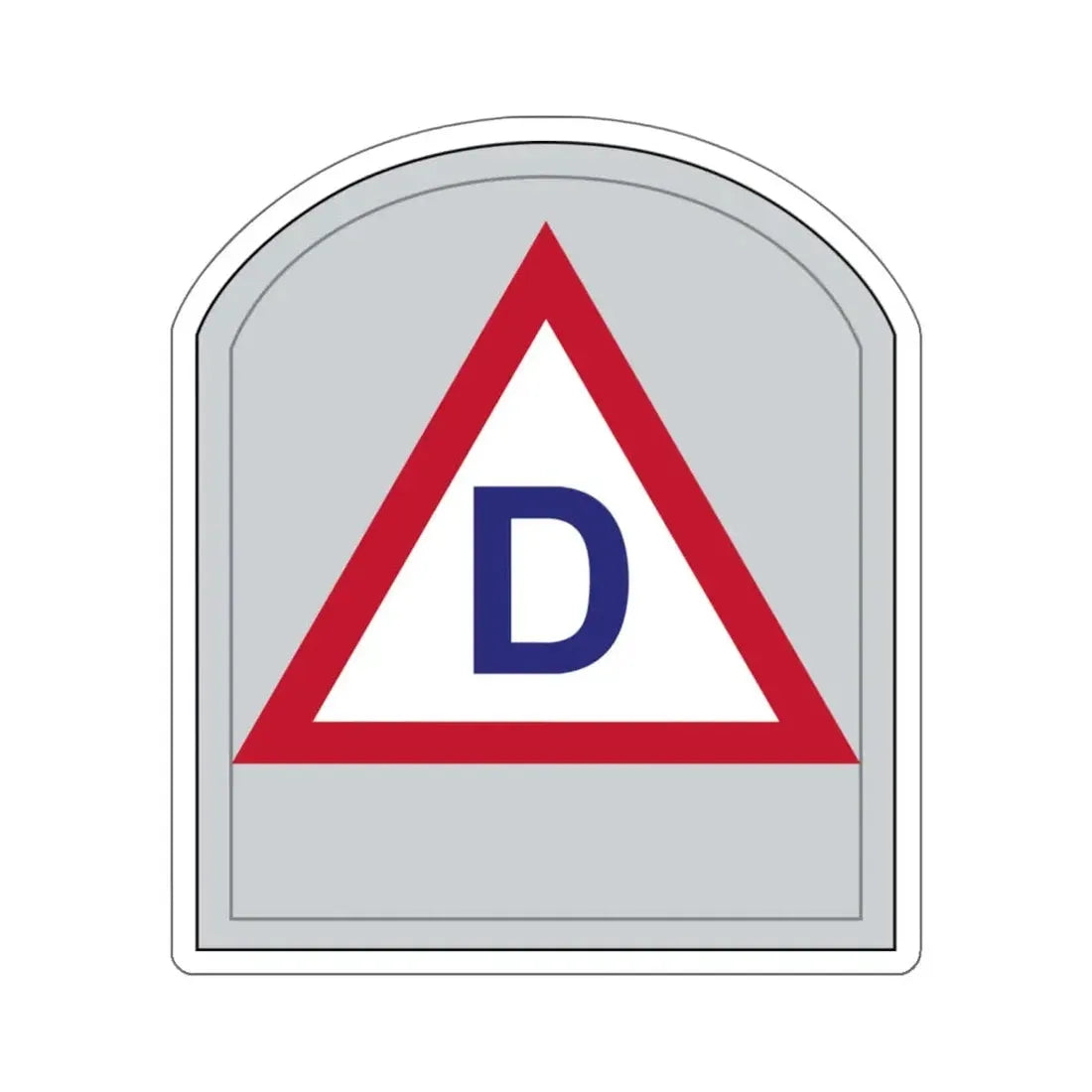 US 39th Infantry Division (U.S. Army) STICKER Vinyl Kiss-Cut Decal 6 Inch White - The Sticker Space